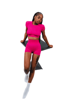 Load image into Gallery viewer, HOT Pink Set - Bawdy Shapewear