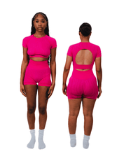 Cargar imagen en el visor de la galería, HOT Pink Set - Bawdy Shapewear
